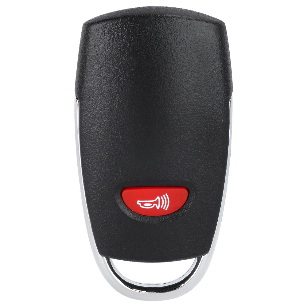KEYECU Remote Control Mobil yang Ditingkatkan, Kunci Fob 3+1 4 Tombol 314MHz untuk Mitsubishi Lancer Galant Eclipse 2001-2006 FCC ID: HYQ12BBA