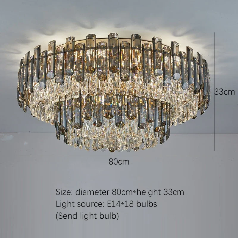 Nordic Led Kristallen Kroonluchters Goud Luxe Verlichting Eetkamer Woonkamer Slaapkamer Keuken Eilandverlichting Binnen Hanglamp Glans
