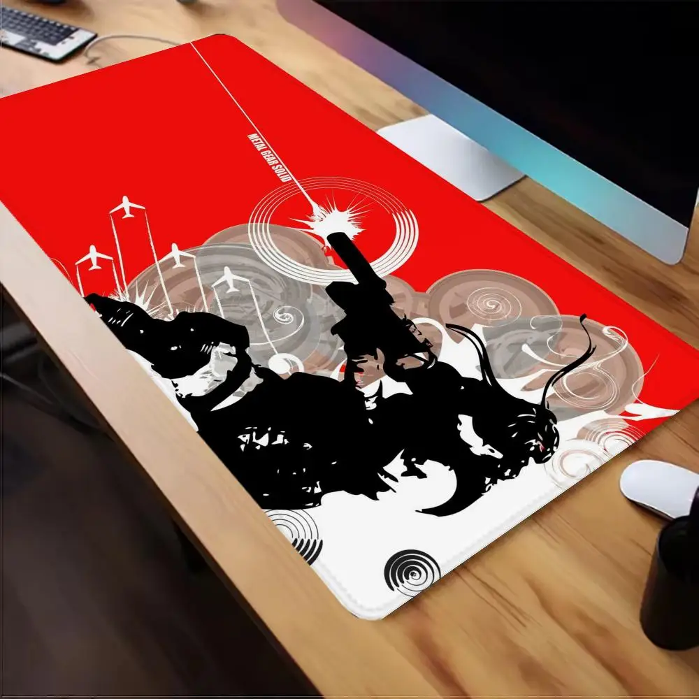 HD Anime Metal Gear Mouse Pad XXL Carpet Office Computer Game Cabinet Keyboard Mouse Pad Laptop Gaming Accessory Desk Pad