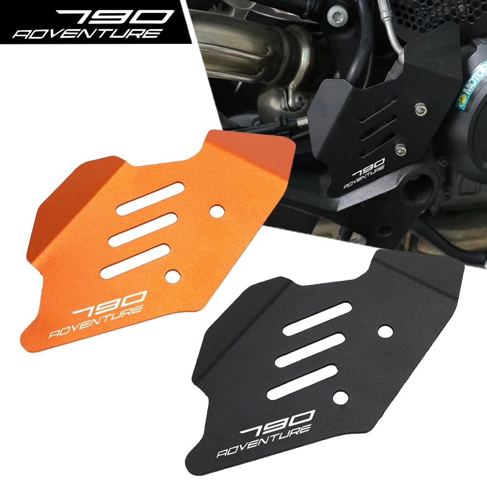 

790ADV Motorcycle For 790 890 Adventure R S 2019 2020 2021 2022 2023 2024 2025 2026 Rear Pedal Guard Heel Protective Cover Guard