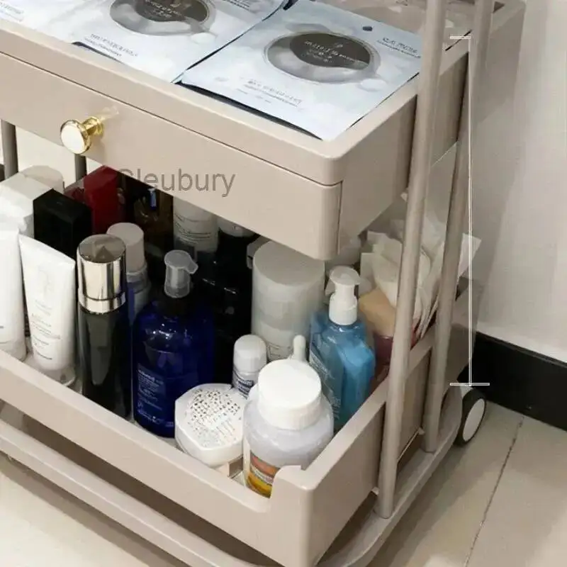 Advanced Rack Storage Salon Movable Trolley Kitchen Villa Salon Trolley Living Room Commercial Furniture Carrito Auxiliar Lstc