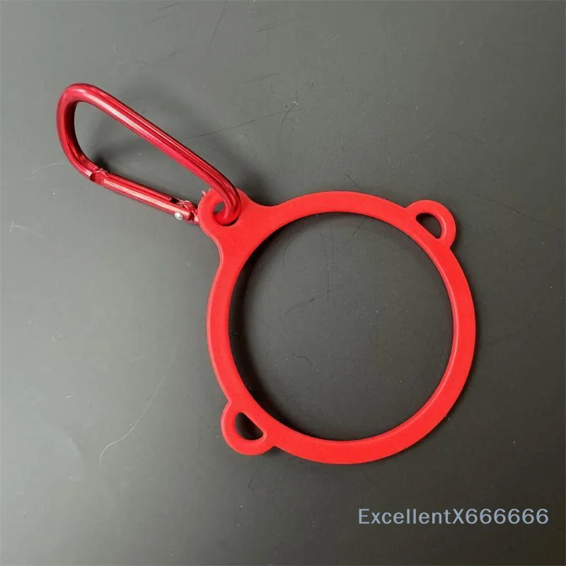 DIY Decor Wide Mouth Water Bottle Plastic Ring Universal Fits 12-64oz Bottles Easy Install for Camping School Supplies