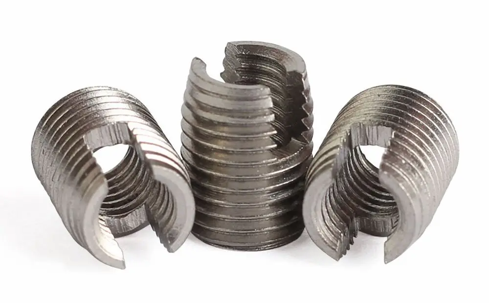 Select M2 - M26 Stainless Steel Nut Solid Insert Thread Repairing Metal Threads