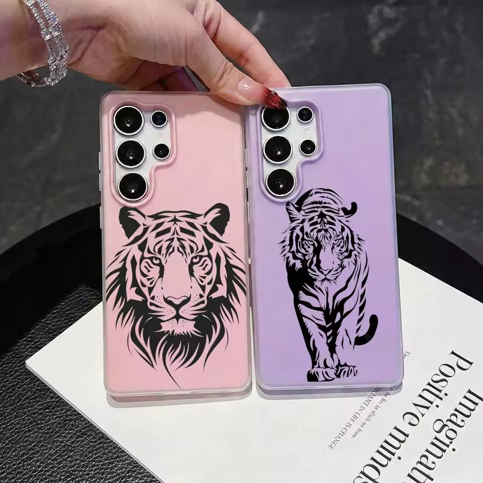 호랑이 손그림 케이스 상세 이미지 2