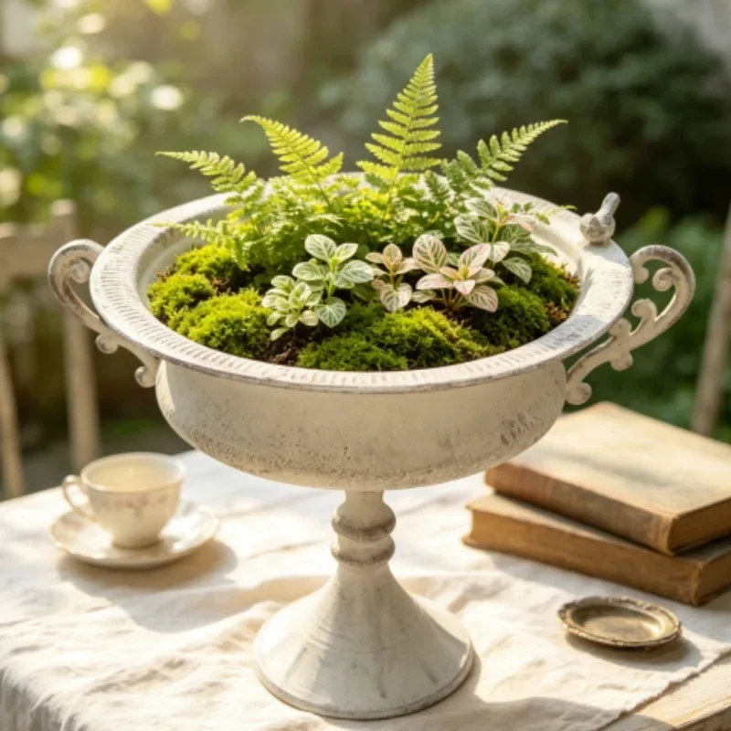 European-style trophy flower pots, villa/courtyard veteran pots, gardening goods