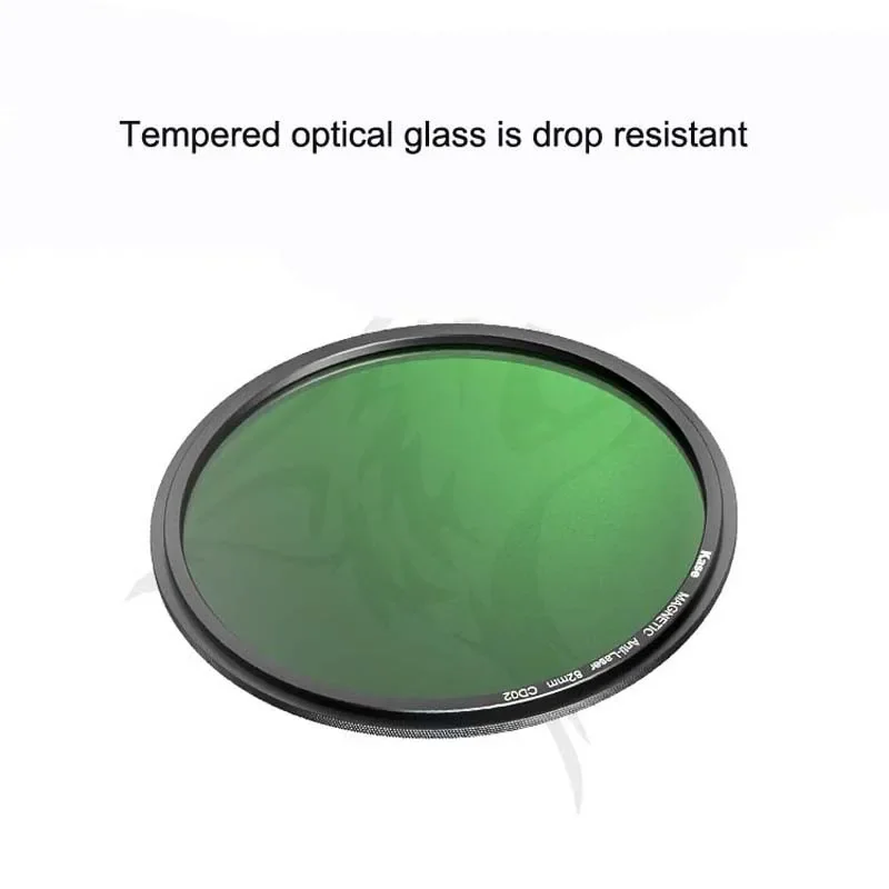 فلتر Kase المغناطيسي المضاد للليزر يقلل من إشعاع الليزر ويحمي الكاميرا Cmos