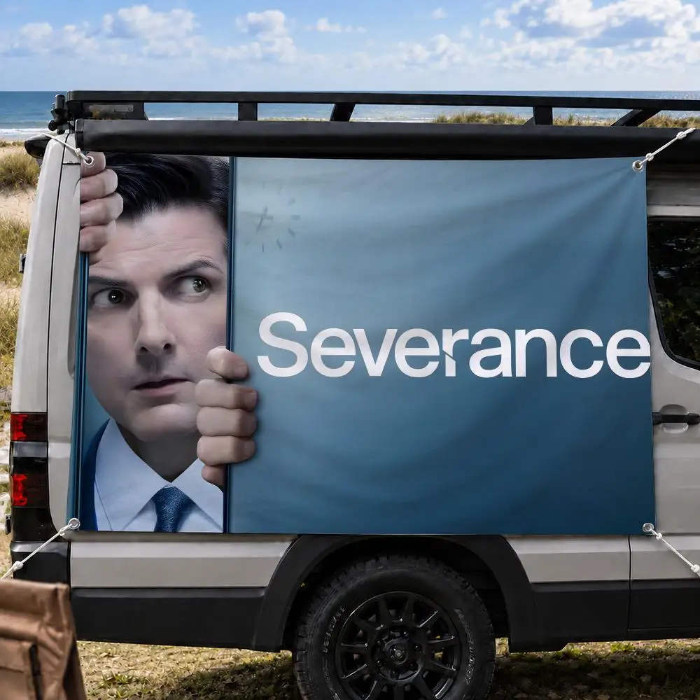 Severance Sci Fi Thriller TV Series Flags Decorative Banners Suitable For Outdoor Camping Family Parties And Garden Walls Gift
