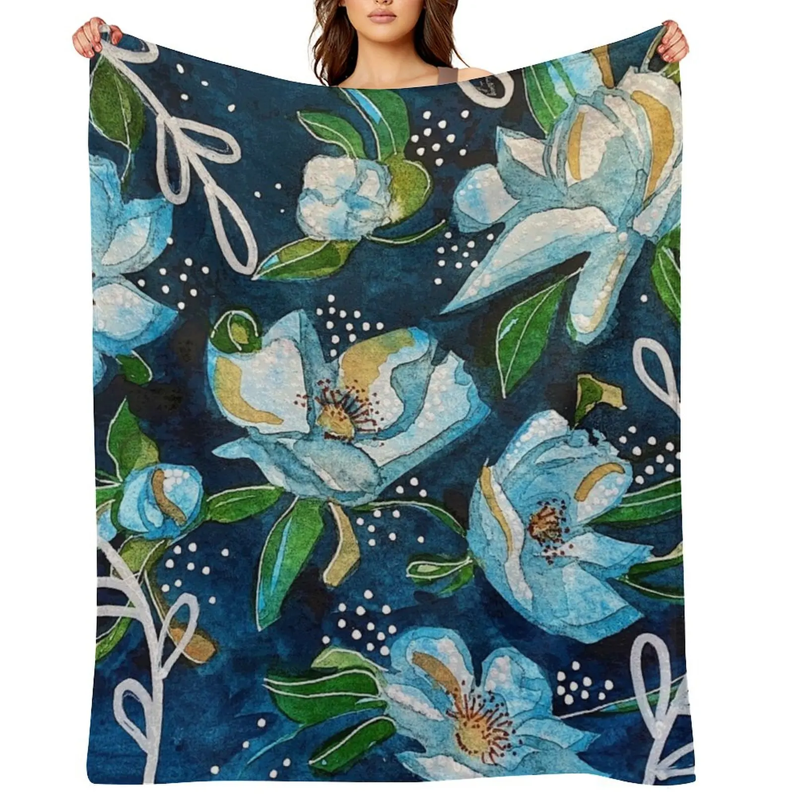 

Blue Note Throw Blanket Cute Plaid Shaggy Blankets For Baby Flannels Blankets