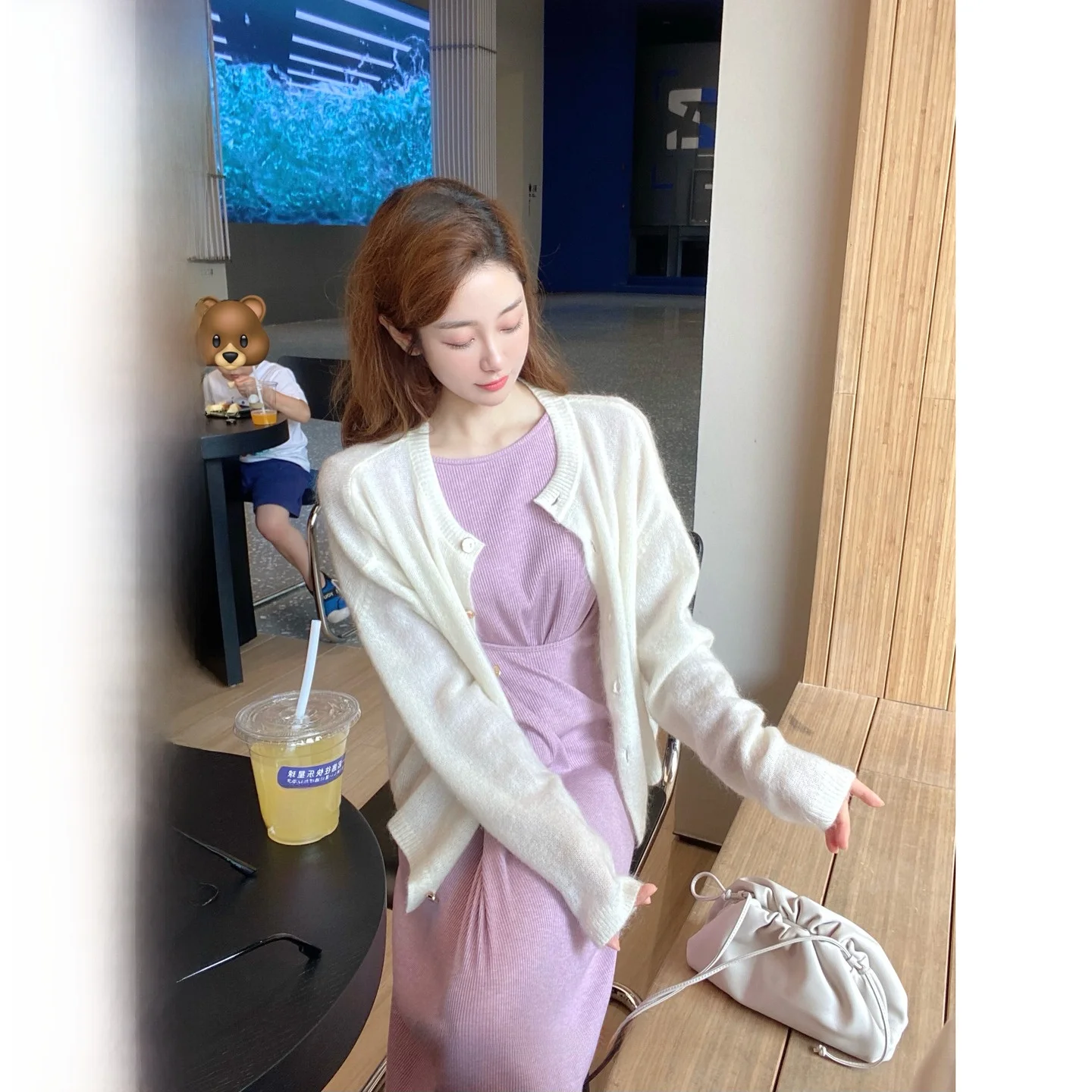 

Элегантное облегающее женское платье-футляр Ele Athena Slim Fit Pure Desire с разрезом, пошитое на заказ, с высокой талией, А-силуэт, юбка-миди