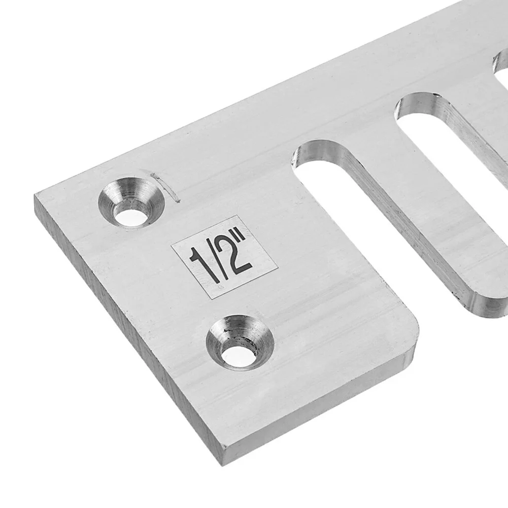 12 inch pitch zwaluwstaart sjabloon industriële semi-permeabele aluminiumlegering draagbaar houtbewerkingsgereedschap eenvoudig te bedienen multifunctioneel