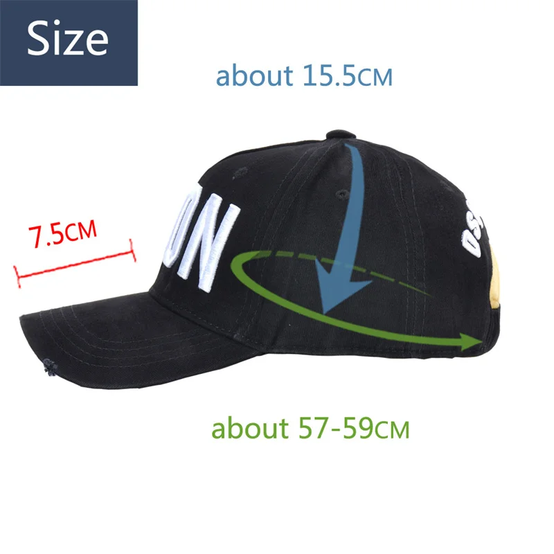 Street Style Hip-Hop Hat For Men Fashion Trend Letters Baseball Cap Men Outdoor Comfort Sports Brand Cap Woman bones masculinos