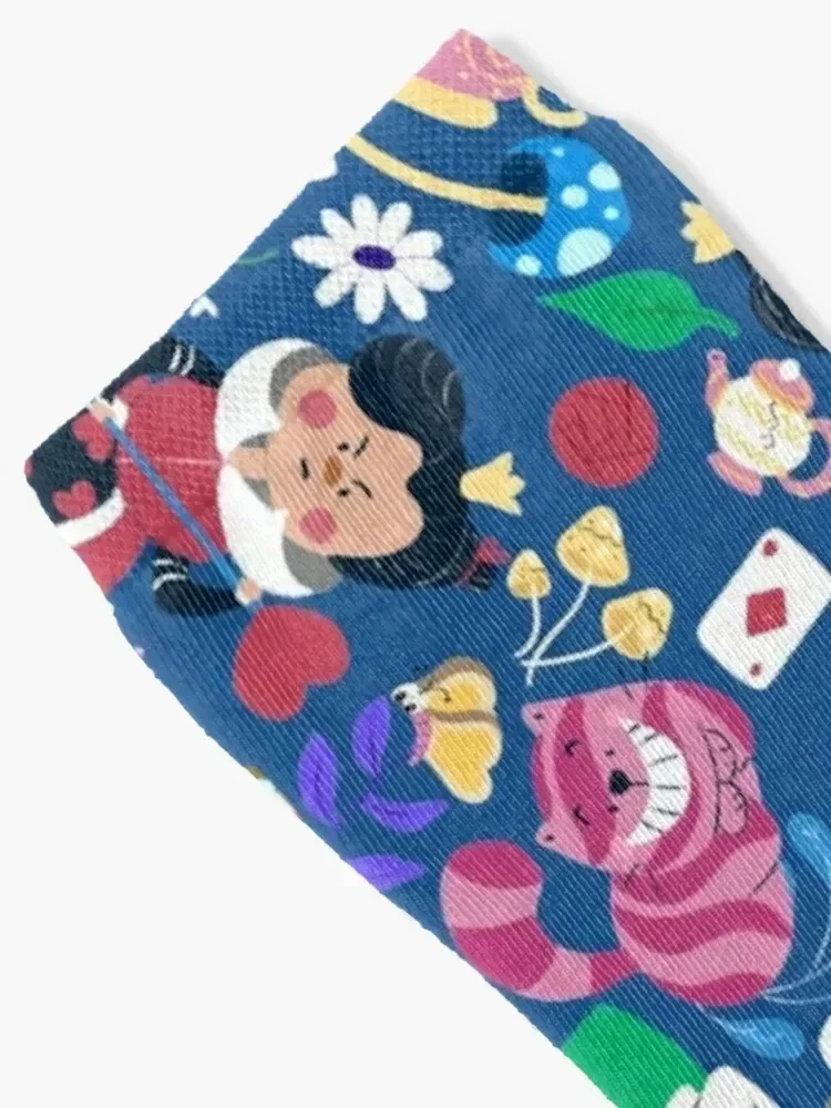 Alice World Socks Stockings compression halloween christmass gift Socks Men's Women's