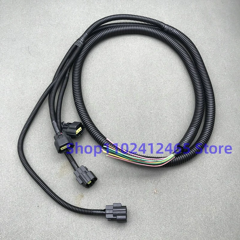 Used for excavator Kobelco SK200 210 260 350 450-8 super 8 imported high temperature line hydraulic pump wiring harness parts