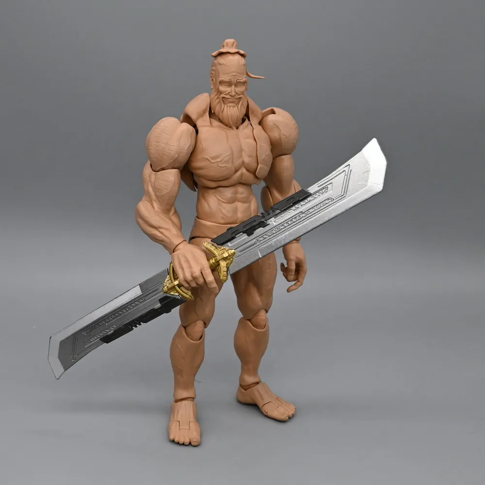 Original Design 1/12 Scale Double Edged PVC Sword Of Extermination Big Sword Scene Model Accessories For 6inch Action Figure