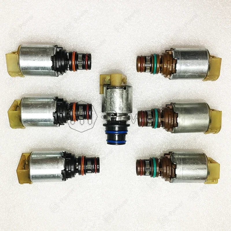 7pcs 6F35 Original  Transmission Clutch Valve body Solenoid For Escape Fusion Tribute Marinet Milan Gearbox Solenoid