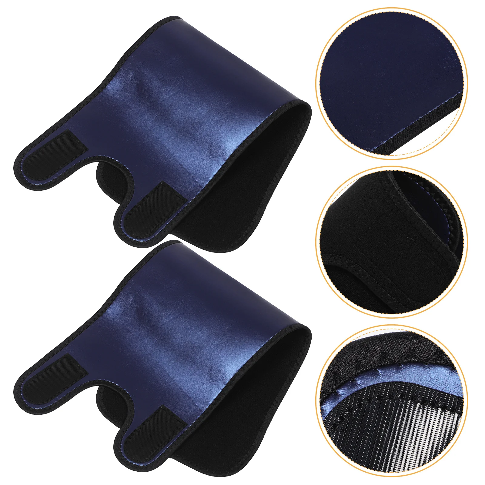 

2Pcs Sauna Thigh Sweat Bands Sweat Band for Women Thigh Trimmer Belt Leg Training Tools for Toning Muscles At Home