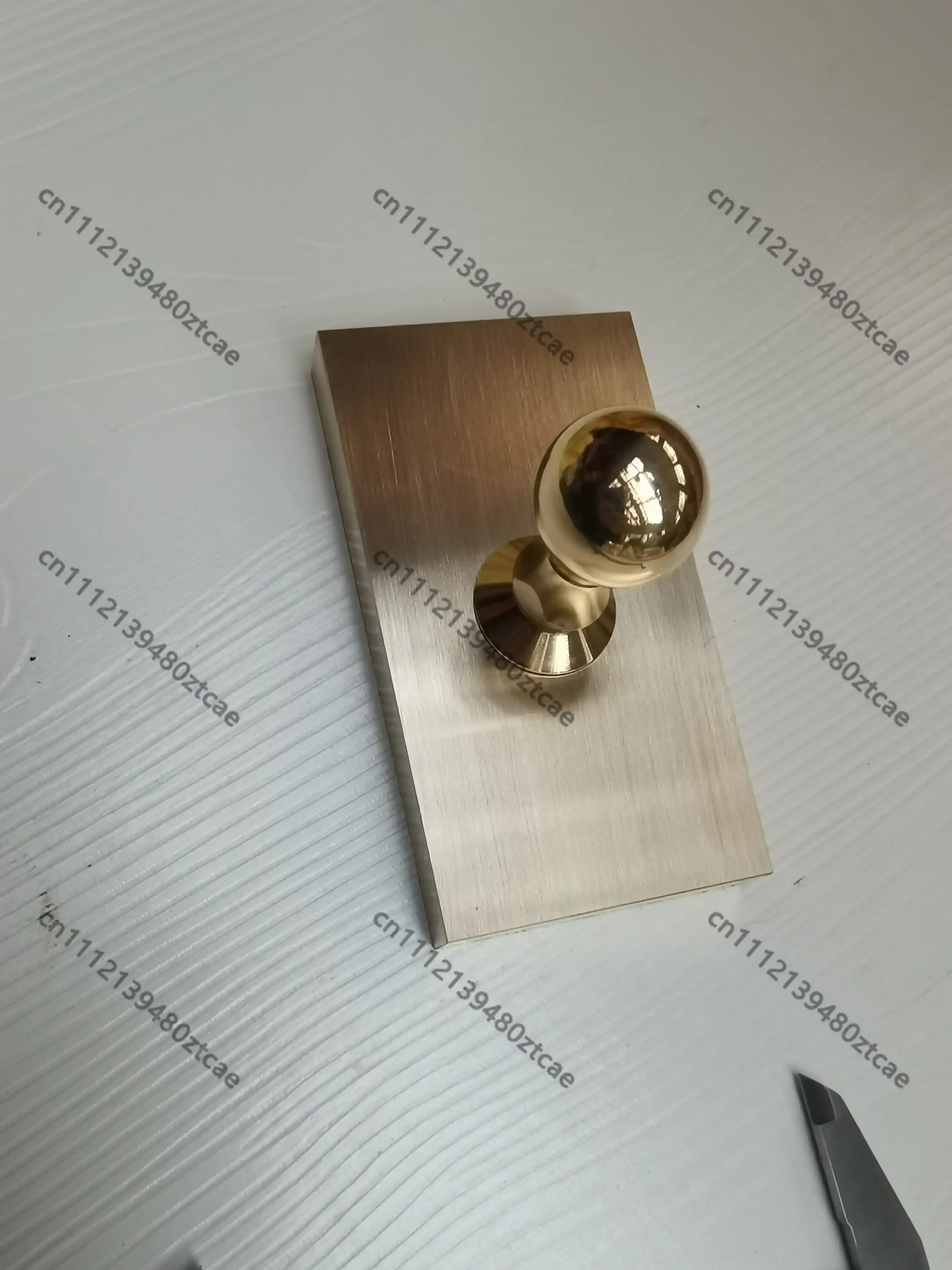 Large Rectangular Copper Blank, Engraving Raw Material for Custom Seal Stamping Making