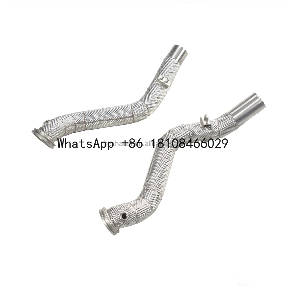 

High Flow Stainless Steel Exhaust Downpipe for Maserati Ghibli 3.0T