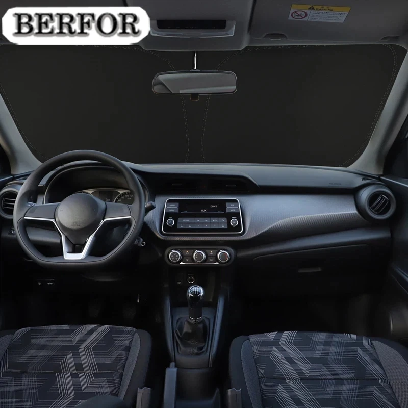 

For Nissan Kicks 2016-2020 Car Styling Nano-Insulat Windshield Sunshade Front Window Sun Shade Visor Auto Interior Accessories