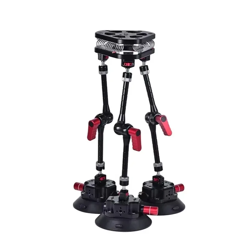 Оригинальный дизайн, амортизатор из стальной проволоки, автомобильное крепление, прочное крепление на присоске для держателя камеры DSLR, автомобильное съемное оборудование