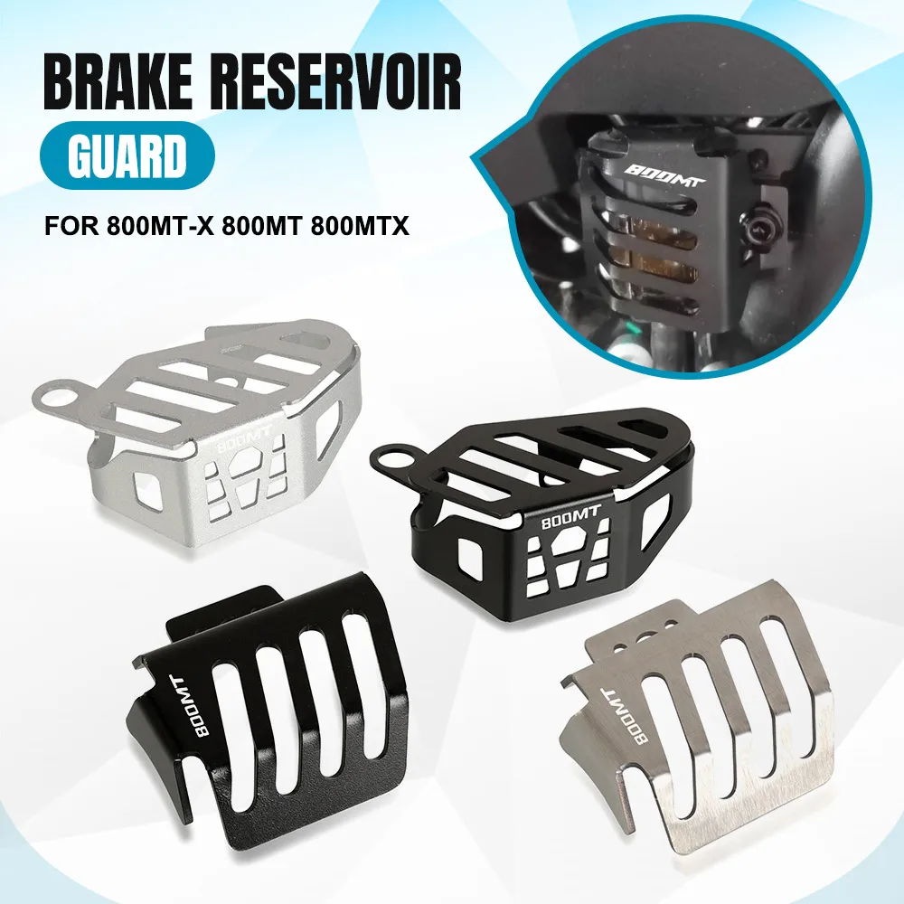For CFMOTO 800MT-X 800MT 800MTX Motorcycle Accessories CNC Rear Brake Fluid Reservoir Cover Guard Protection CF 800 MT MTX MT-X