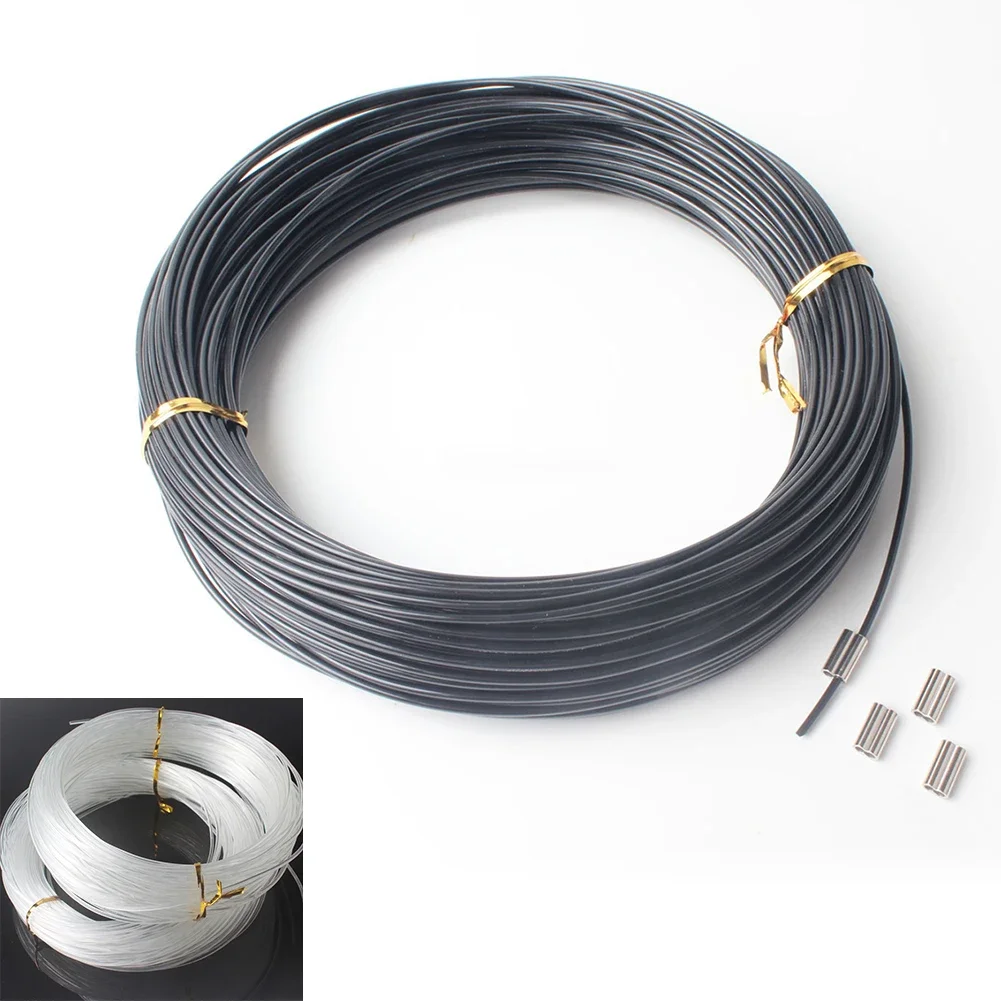 Fishing Wire Nylon Fishing Line Non-fading Nylon Material Spearfishing Lines 1.6mm/1.8mm/2mm Strong Tensile Strength