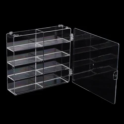 1PC Exquisite Cars Diecast Storage Acrylic Dustproof Box 1:64 For Hot Wheels Transparent Display Box Car Model Toy Cabinet Rack