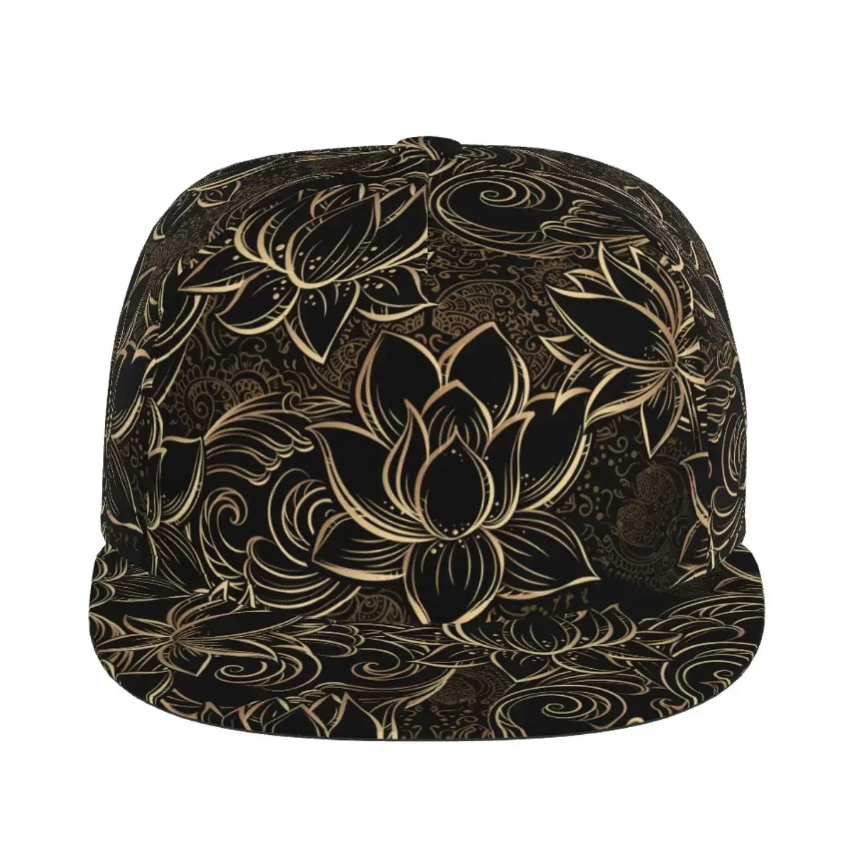 Flowers And Stylized Waves 3D Print Baseball Cap Casual Sun Hat Elegant Ethnic Style Fashion Stage Hip Hop Women Men