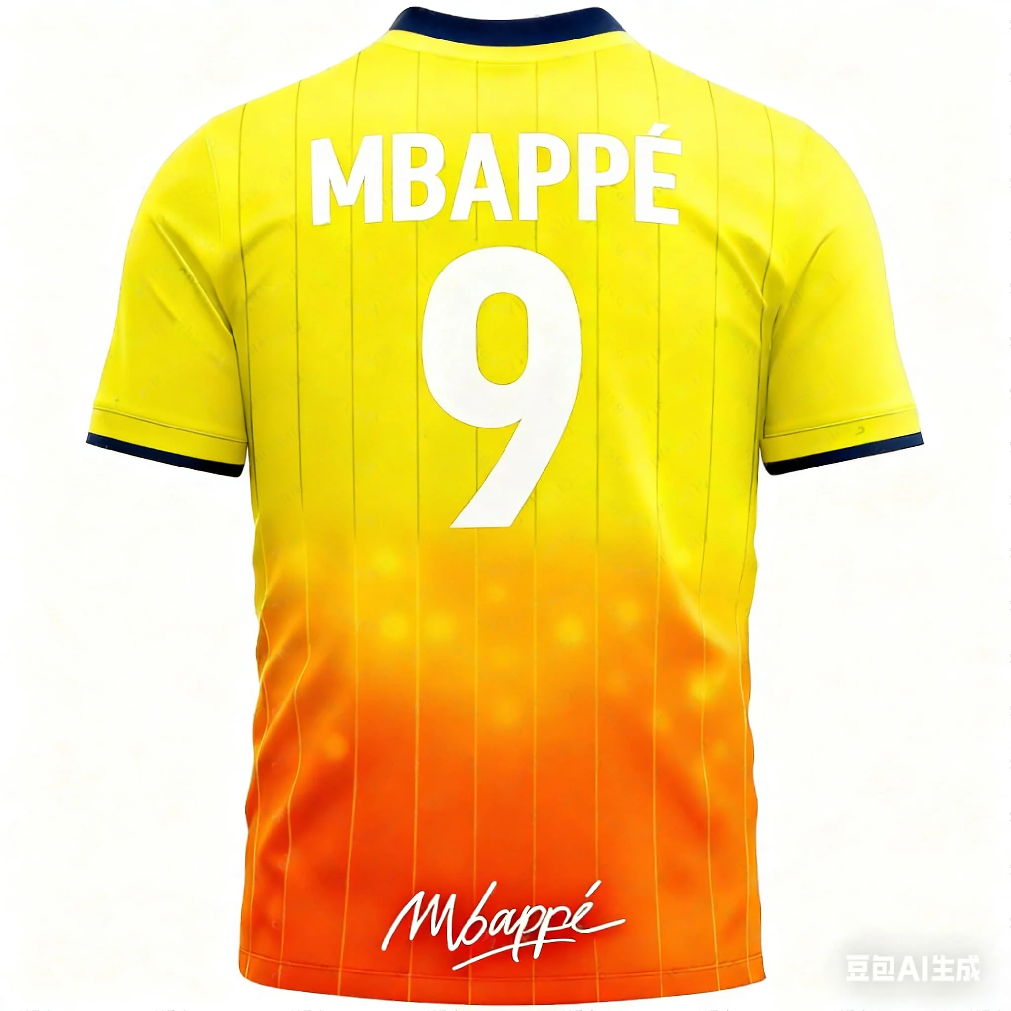

Summer New Football Jersey Mbappé NO.9 Football Training Clothes Men's Sport Breathable quick dry beachwear surfing wetsuit