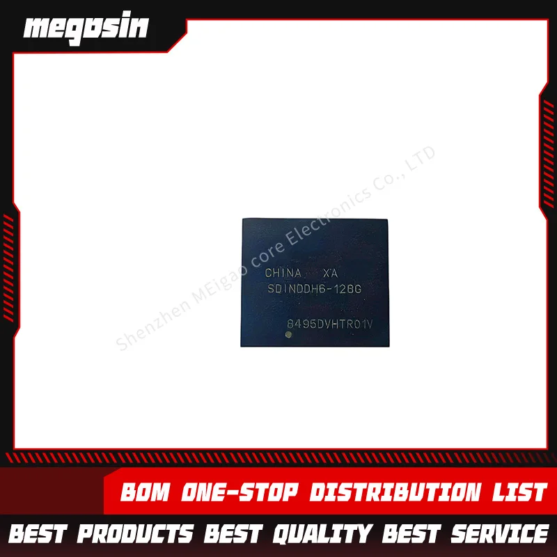 1PCS/LOT  SDINDDH6-128G SDINDDH6 128GB 153FBGA Memory chip