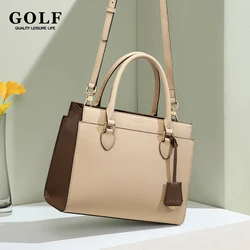 Women's Handbag Elegant Leather Luxury Shoulder Bags Zipper Boston Bag Brand Designer Hand Branded Female Bags High Quality 2024