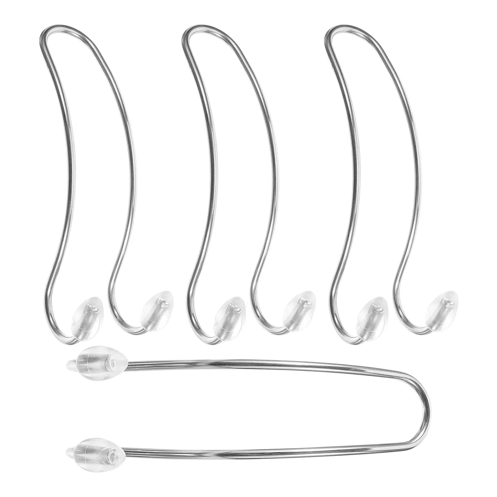 

4 Pcs Car Hook Headrest Removal for Storage Hooks Seat Hanger Purse All Vehicle Non-magnetic Shopping