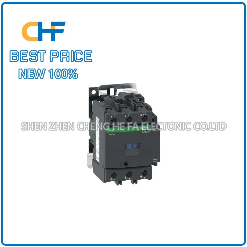 LC1D80M7C 80A AC220V Schneider three pole AC contactor brand new original stock