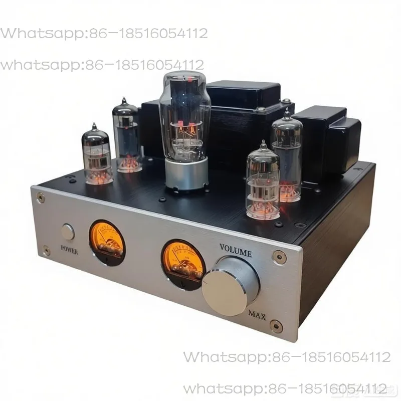 TY A-05 Vacuum Tube Amplifier 6P1 Single-Ended Class A Hi-Fi Stereo Bluetooth 5.0 VU Meter Integrated Amp