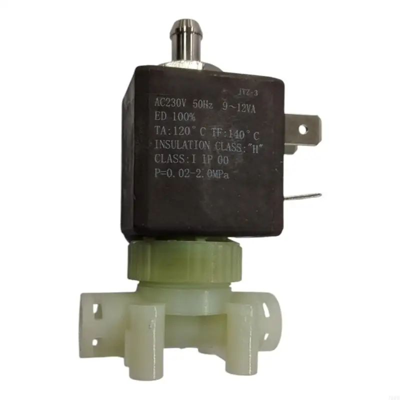 

J6PE 230V Электромагнитные управляющие клапаны Пластиковые электрические электромагнитные клапаны Паровая клапаны Пластиковый