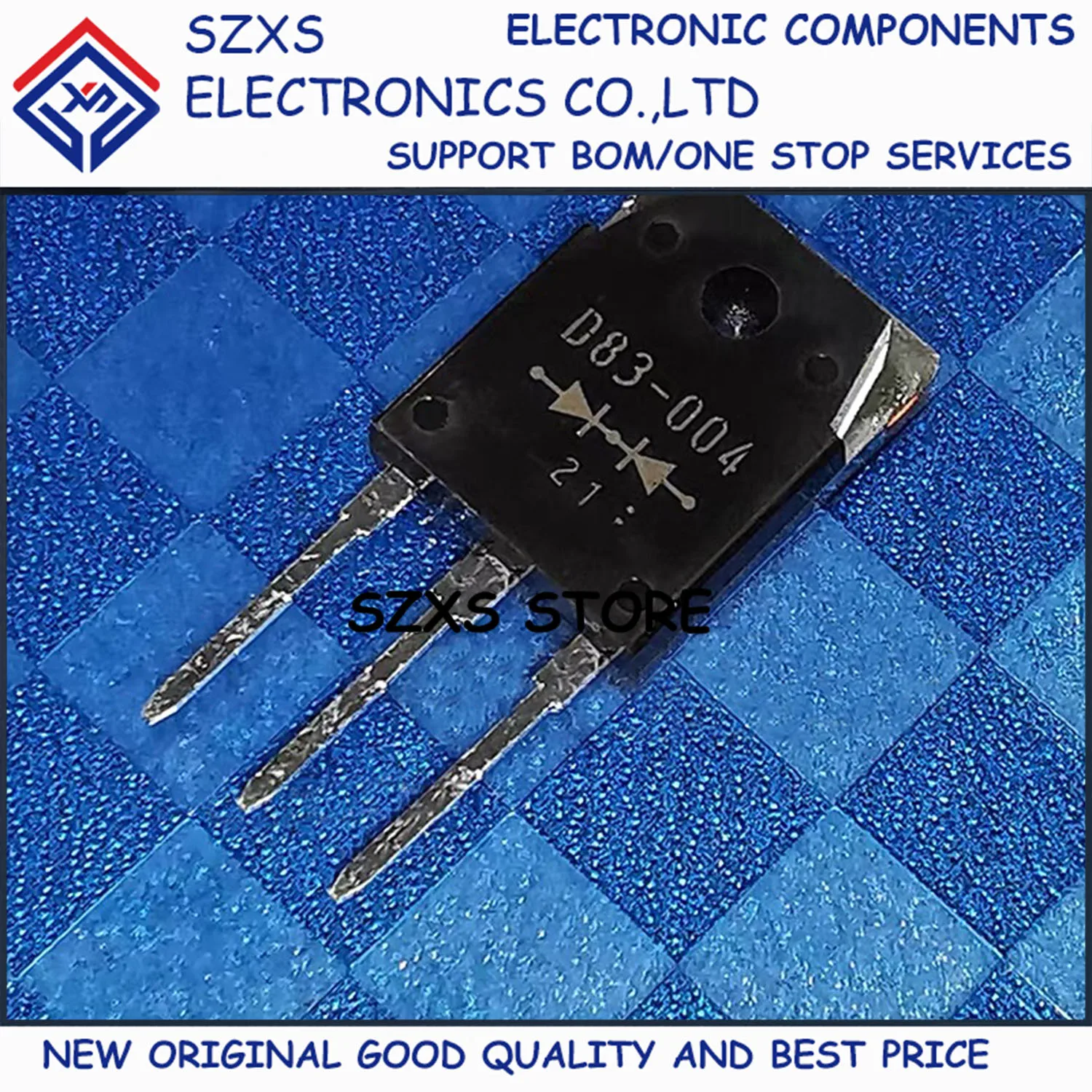 New Original 10Pcs D83-004 ESAD83-004 TO-3P 40V 30A Schottky Diode In Stock Electronic Components Good Quality