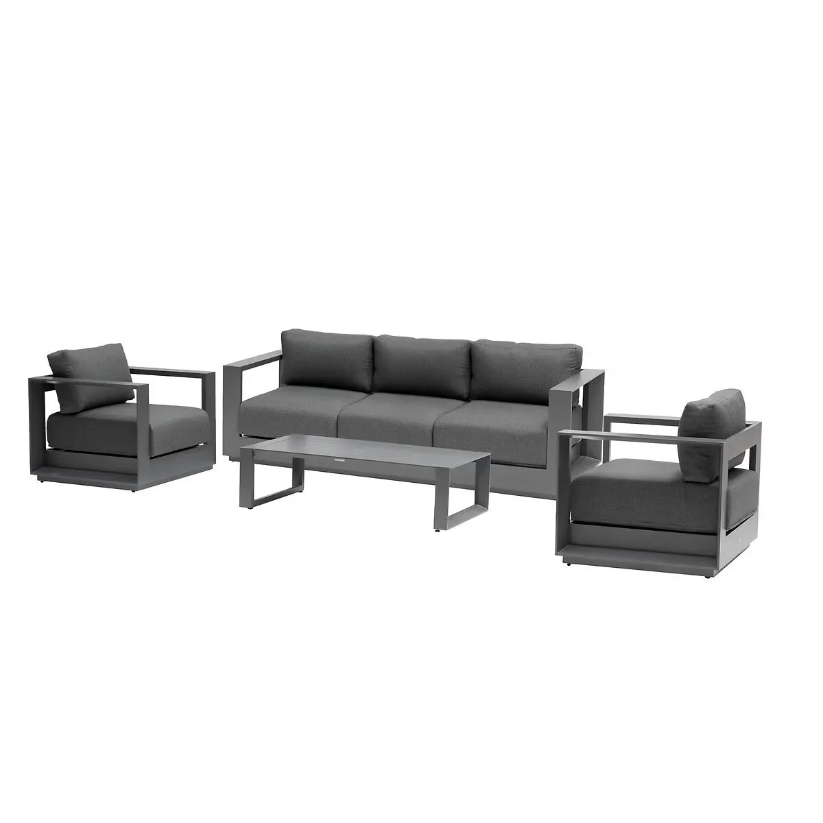 & Excellent Quality Garden Patio Hotel Sectional Outdoor Sofa Hot Selling Aluminum Sofa Set