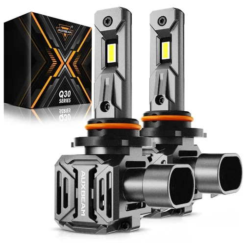 AUXBEAM 110W bombillas de faros LED H7 H11 9005 9006 bombillas LED 24000LM 6500K bombilla LED integrada blanca fría serie Q30
