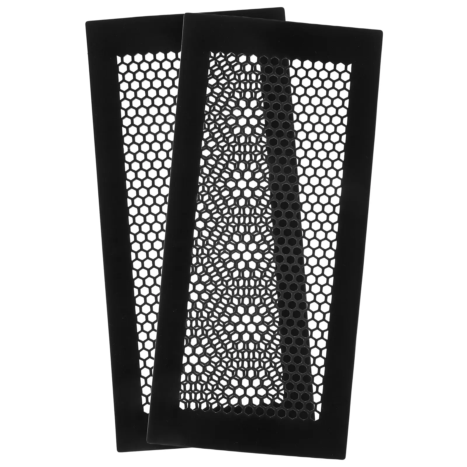 

2Pcs 4x10 Floor Vent Cover Silicone Honeycomb Airflow Grille Flush Mount Ac Vent Deflector for Heating Cooling Floor Register