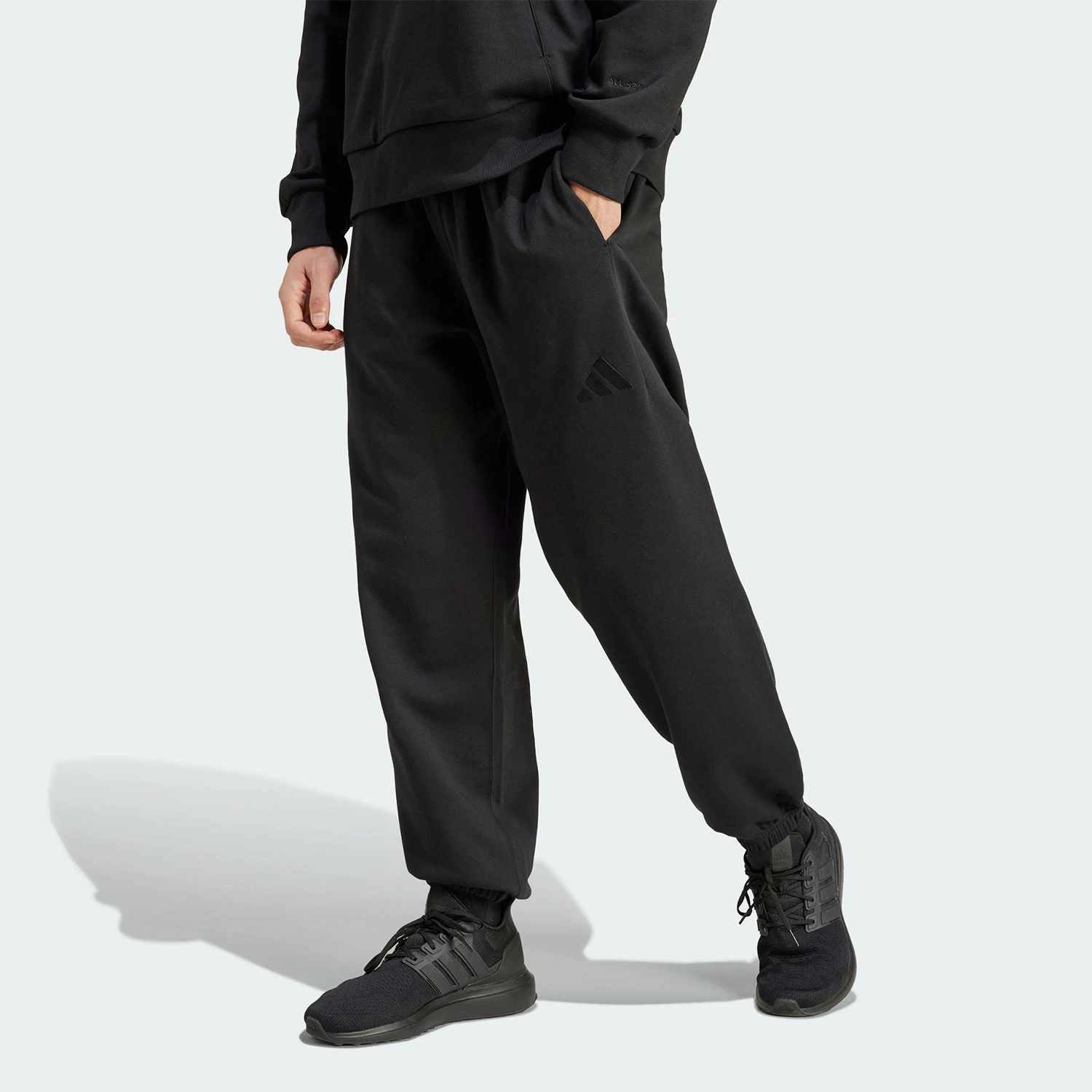 adidas-genuine-new-men's-ankle-tied-outdoor-lace-up-sports-casual-pants-ix1252