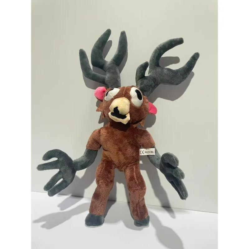 NUOVO 99 notti nella foresta peluche mostro cervo cartone animato Milu cervo farcito gioco periferiche morbido cuscino Halloween giocattolo fan regali