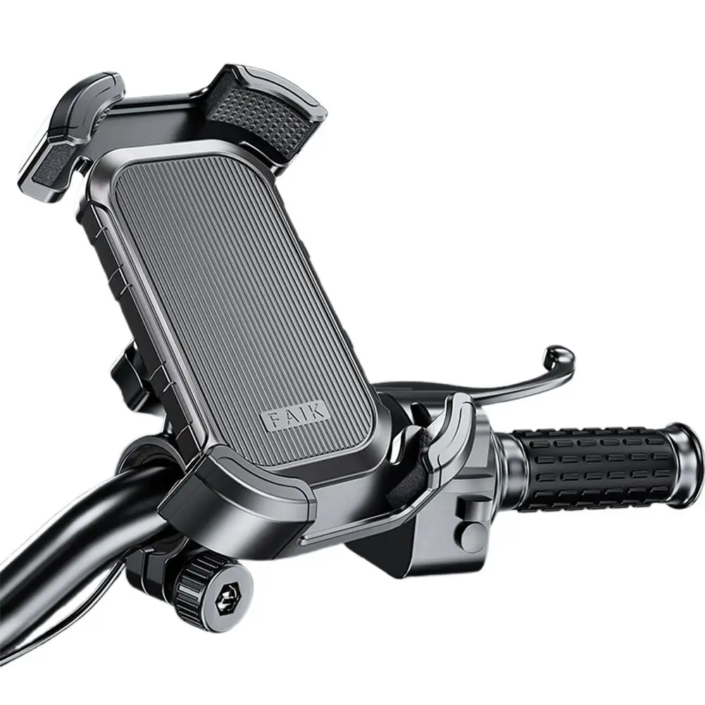 AliExpress NONE Universal Motorcycle Phone Holder Bike Phone Mount Stable & Anti-Slip for Bicycle Scooter E-Bike GPS Navigation Brackets