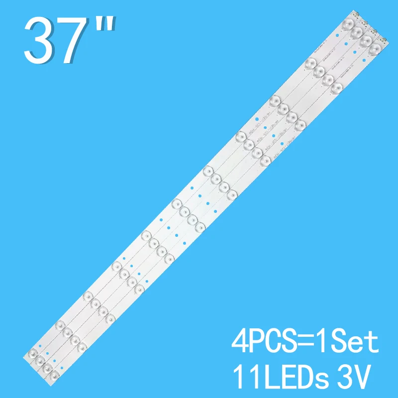 

4pcs LED backlioght strip for LE37A1020 LE37D8810 LE37KUH3 LE37K16 H37E12 IC-B-HWK37D040 K365WD1 4708-K365WD-A2213V01