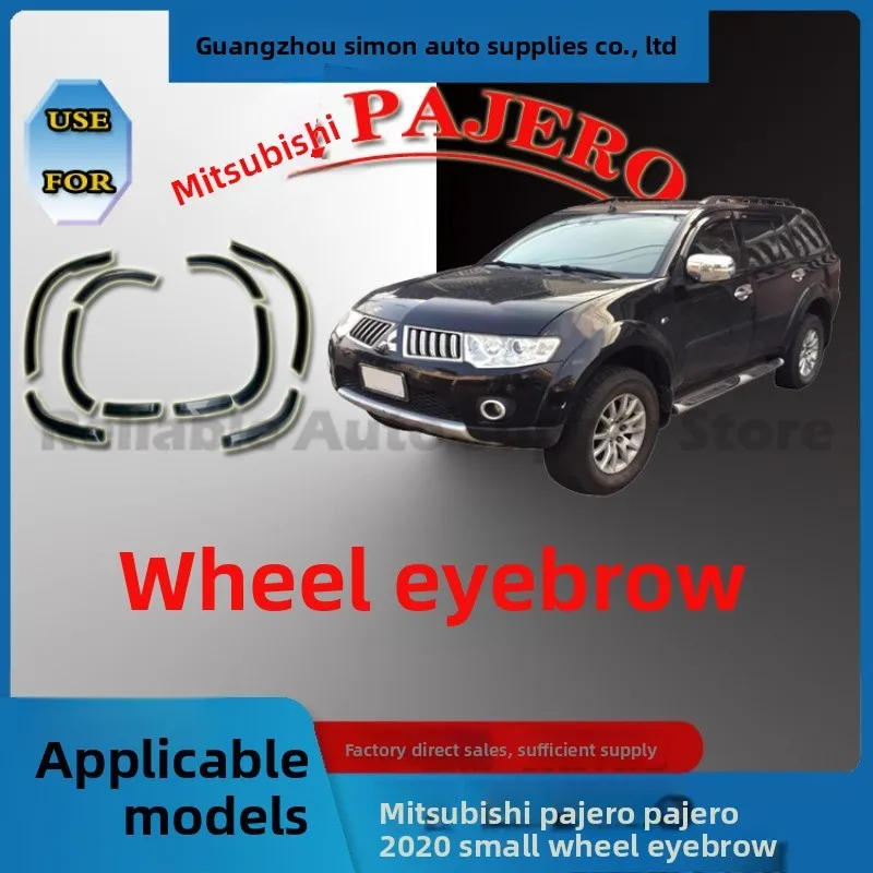 

For Mitsubishi Pajero 2020 Mud Flaps Fender Trim Add Ons Stylish Auto Accessories Perfect Fit Durable Design Enhanced Protection