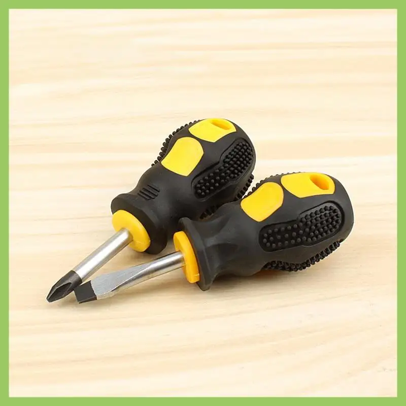 

Mini Stubby Screwdriver Flat Head Slotted Pozi Phillips Small Compact Hand Tools