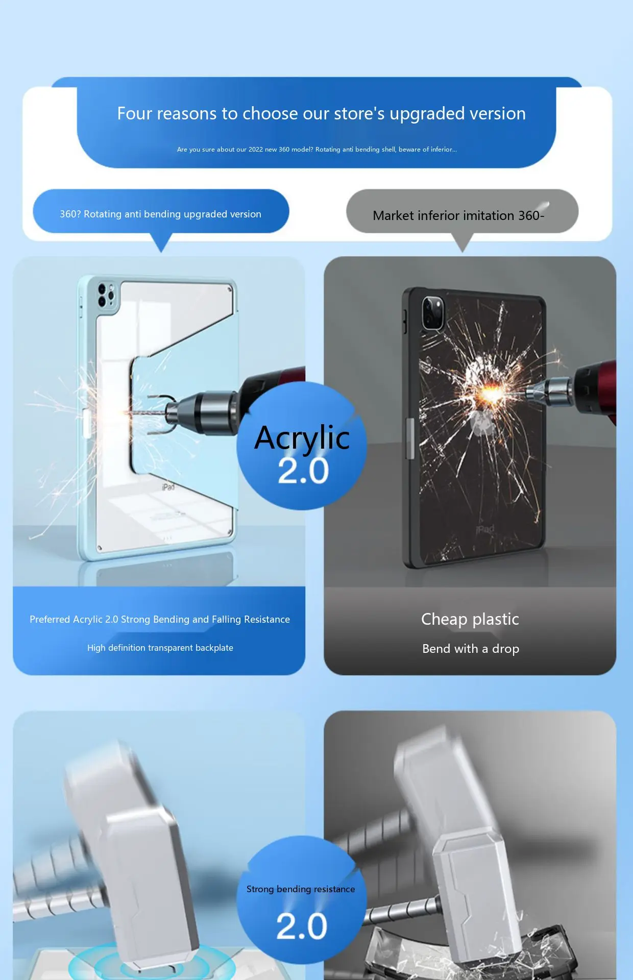 Für Honor Pad 13,3 12,3 12,1 11,5 11 10,8 10,4 Zoll 360° Drehbare Buchhülle mit Stifthalter und Ständer – Detail 1