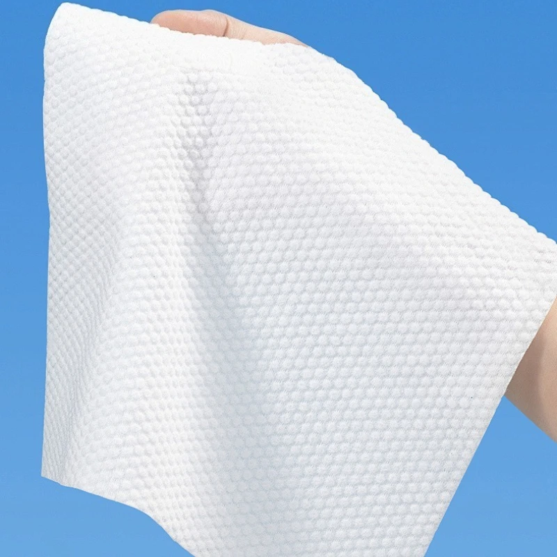 Beauty salon special large roll face towel face wipe pure cotton disposable face towel view 4