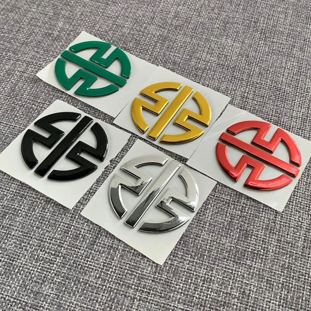 2pc 3D Motorcycle Logo Stickers Emblem Badge Decals Tank Wheel for Kawasaki NINJA Z800 Z900 Z650