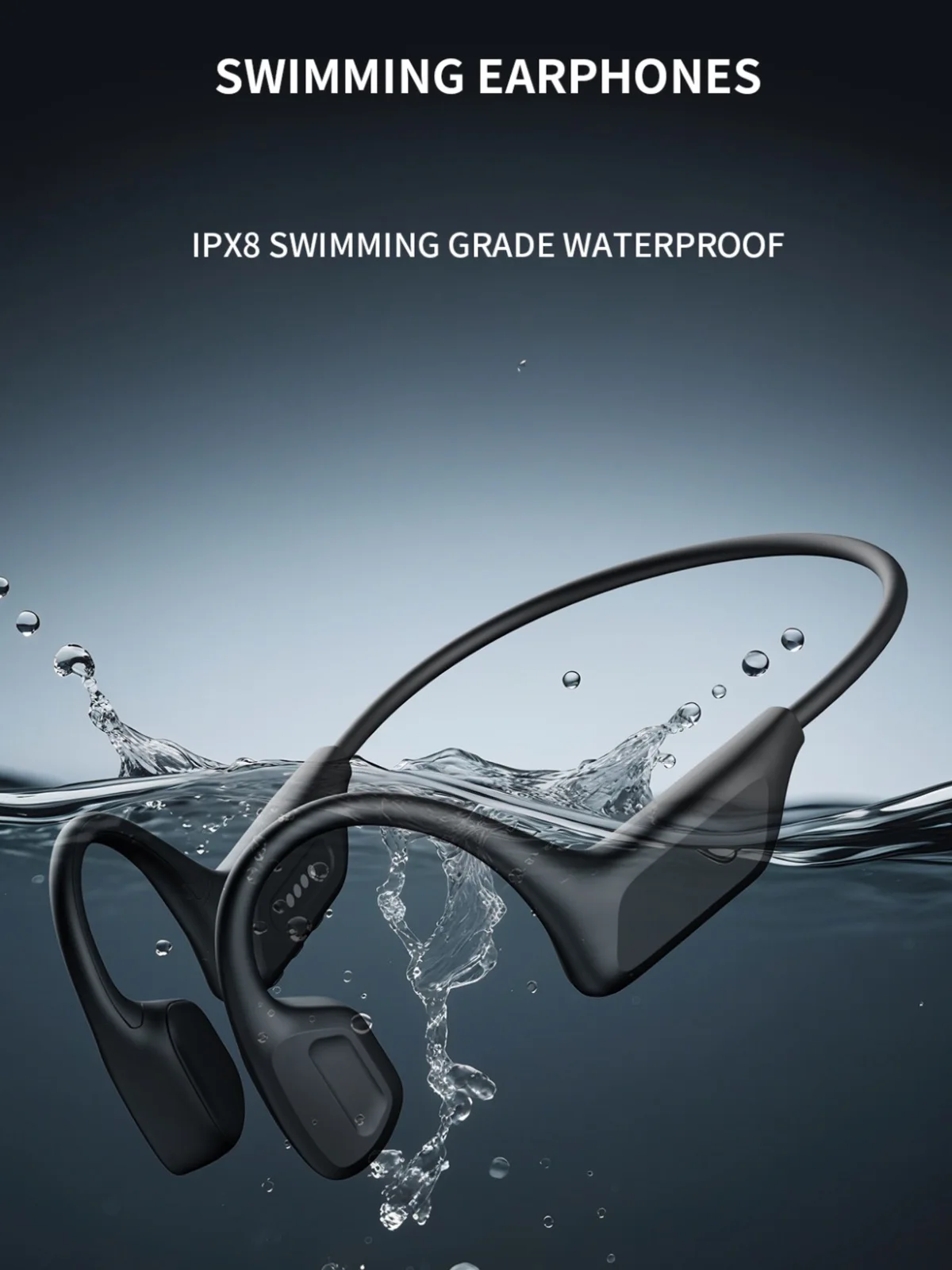 IPX8 Waterproof Bon… - image