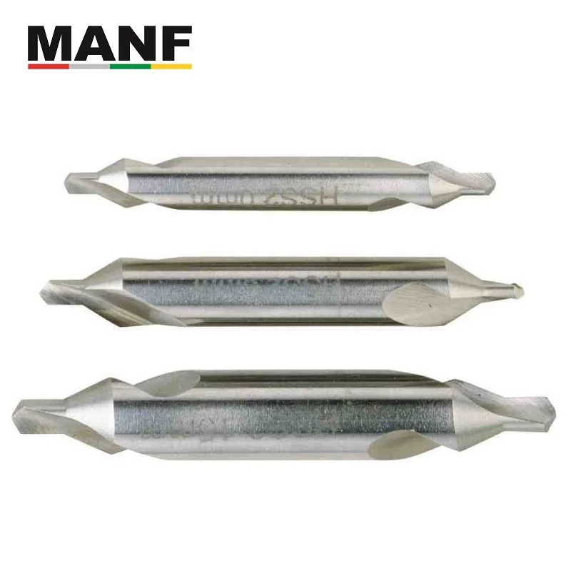 Manf alta qualidade hss cobalto-contendo broca central 1.0-5.0mm beber completo